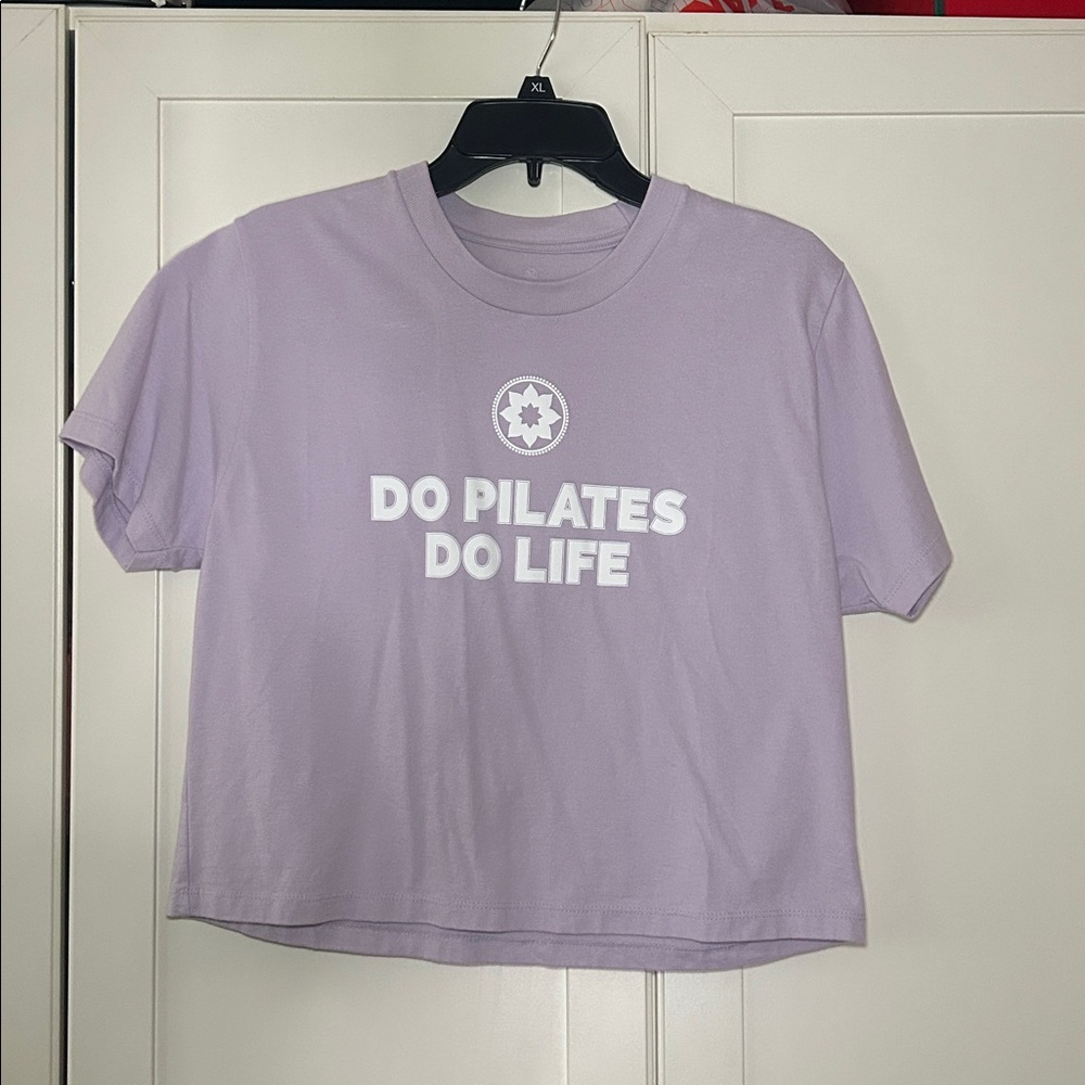 Club Pilates Lavender Graphic T-Shirt